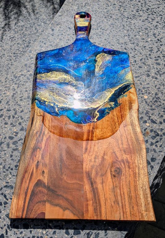 Abstract Charcuterie Board Nicole's paint Escape