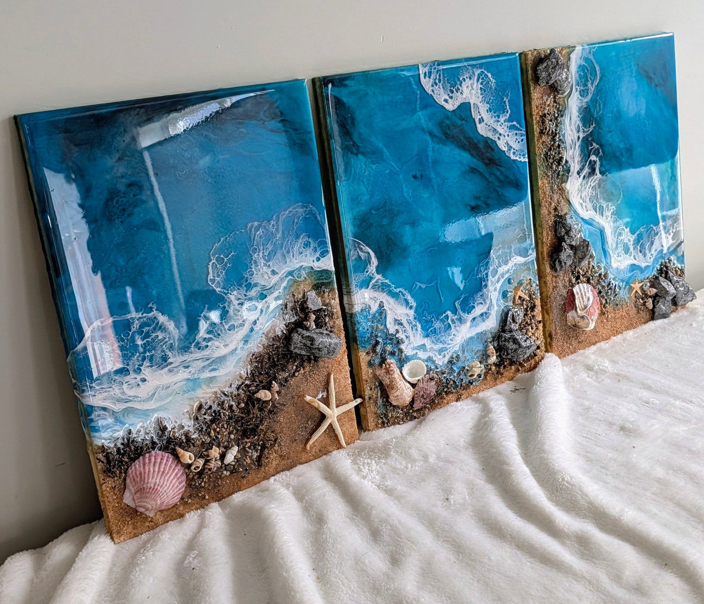 Mini Coastal wall art Nicole's paint Escape