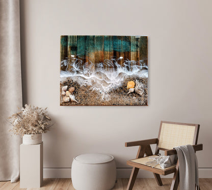 Rustic "Boardwalk" series 16x20 Nicole's paint Escape
