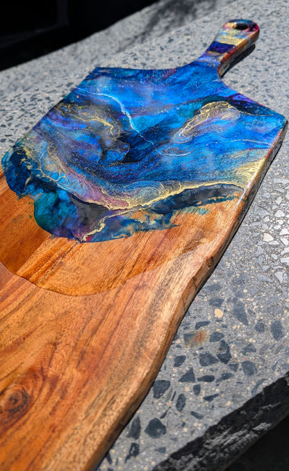Abstract Charcuterie Board Nicole's paint Escape