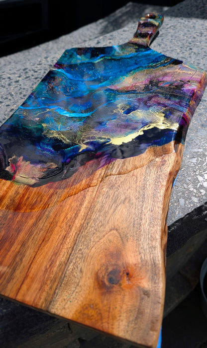 Abstract Charctuerie Board Nicole's paint Escape