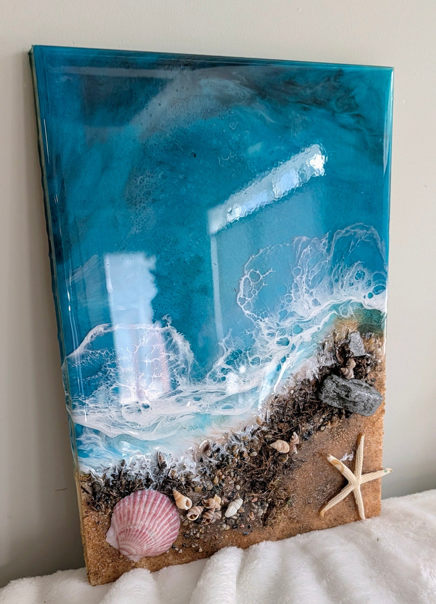 Coastal mini wall art Nicole's paint Escape