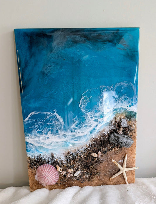 Coastal mini wall art Nicole's paint Escape
