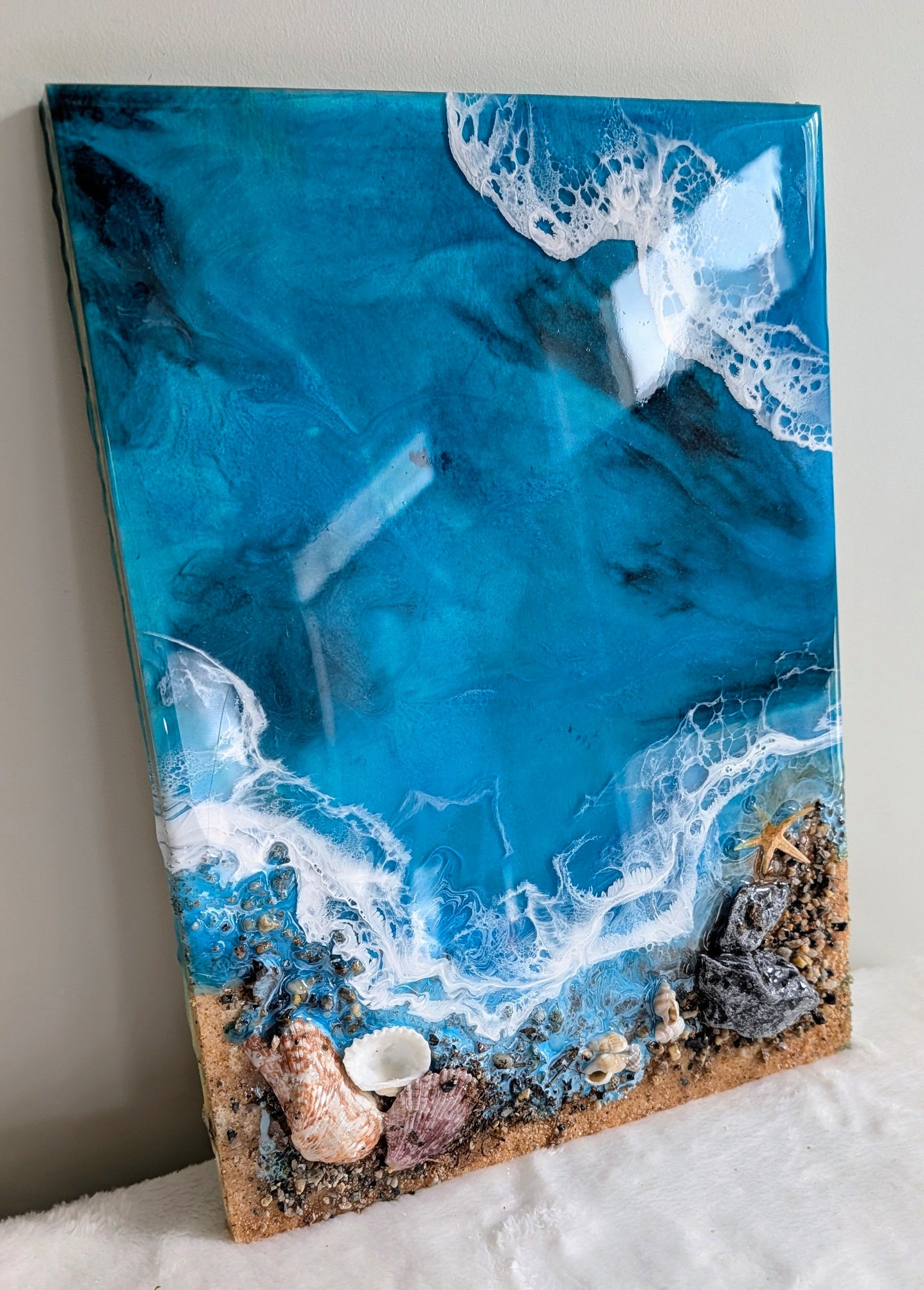 Mini Coastal wall art Nicole's paint Escape
