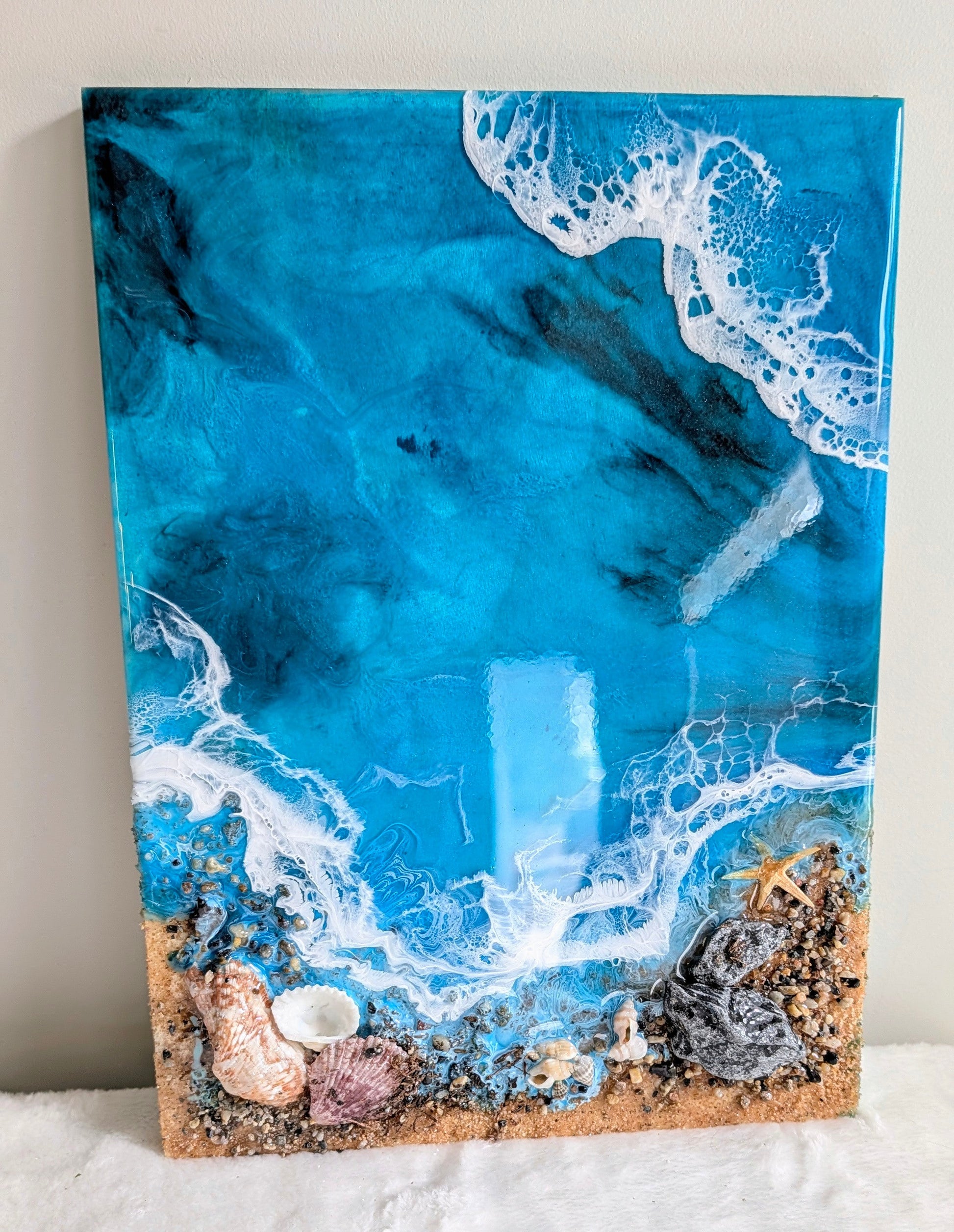 Mini Coastal wall art Nicole's paint Escape