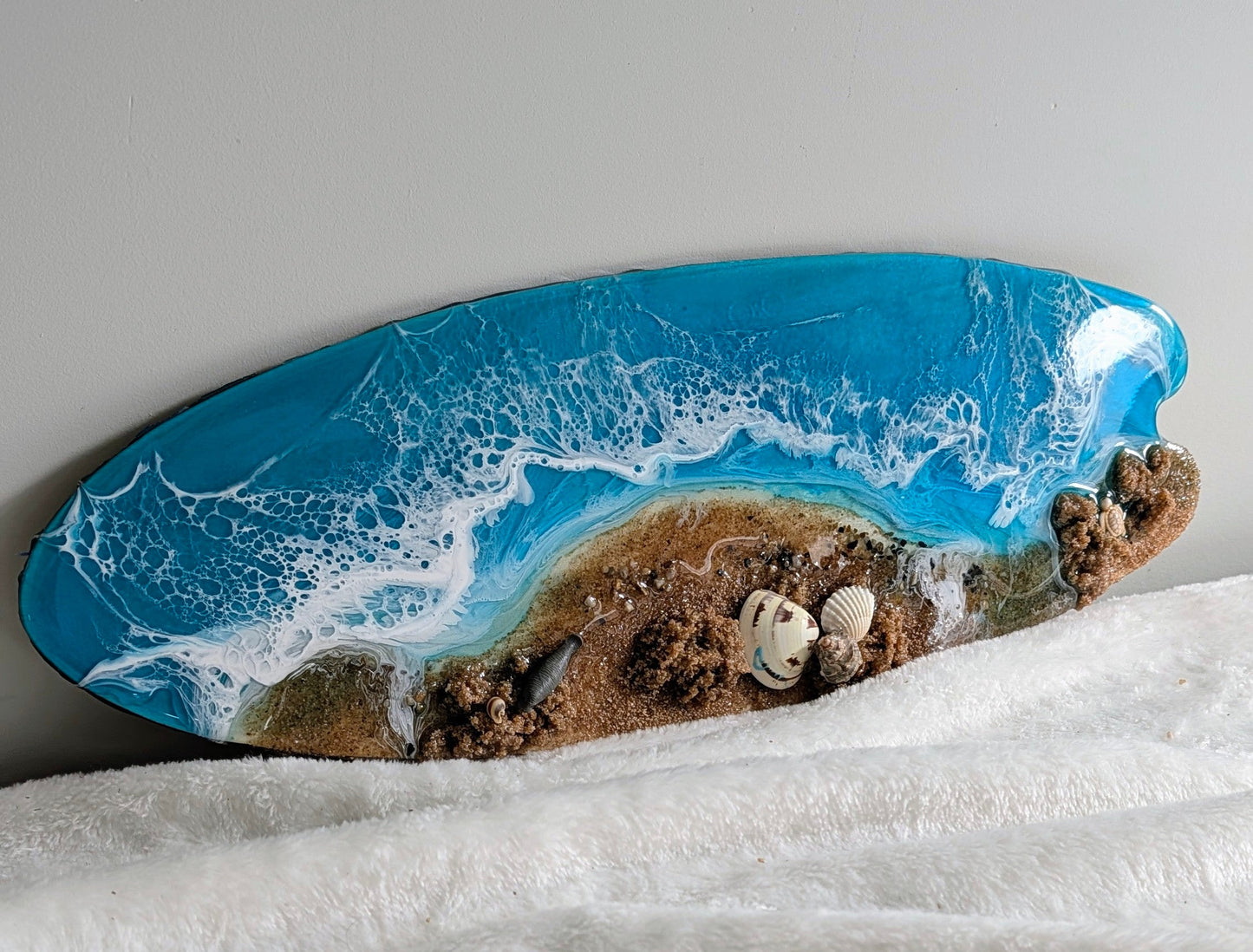 Mini Surfboard Nicole's paint Escape