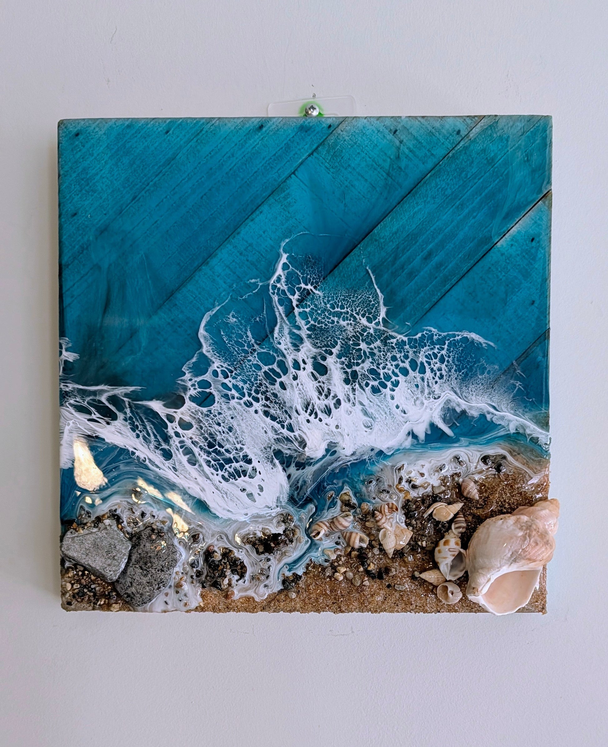 Coastal "Boardwalk" style mini Nicole's paint Escape